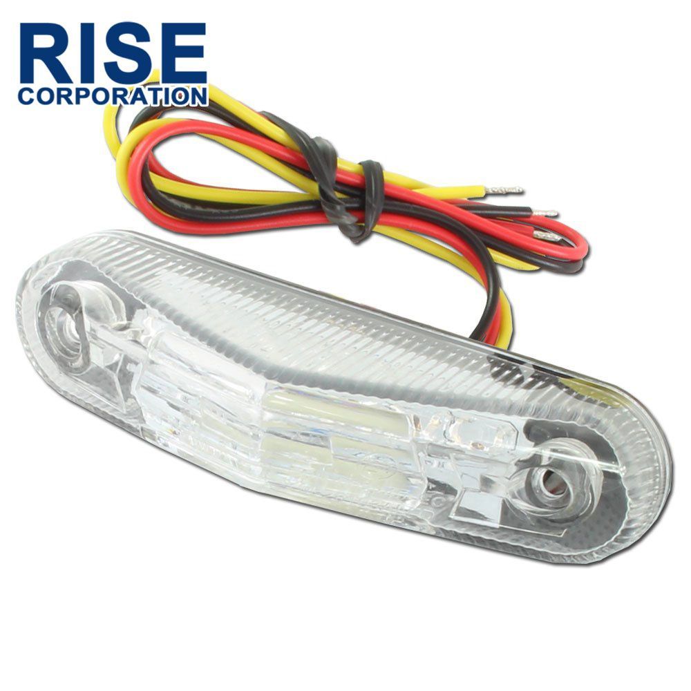 汎用クリアレンズテールライト Amazon | led オートバイ ブレーキ テールライト 12V アンバー