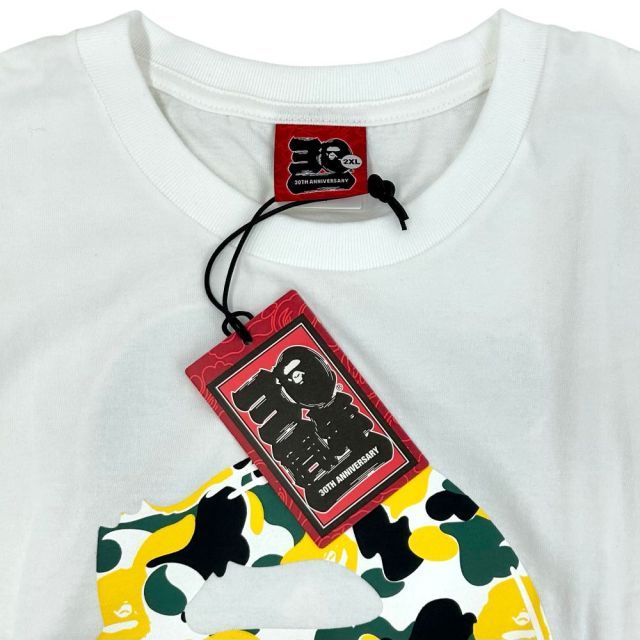 A BATHING APE 30TH ANNIV. APE HEAD TEE SET BAPE STORE 大阪