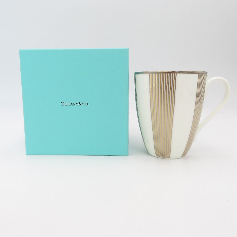 未使用】ティファニー コーヒーカップ 未使用箱入】ティファニー