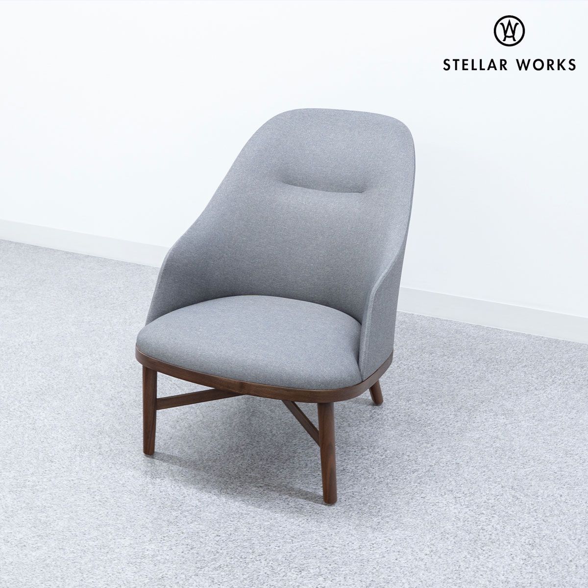 インド飾り背もたれ付き縄編み座面椅