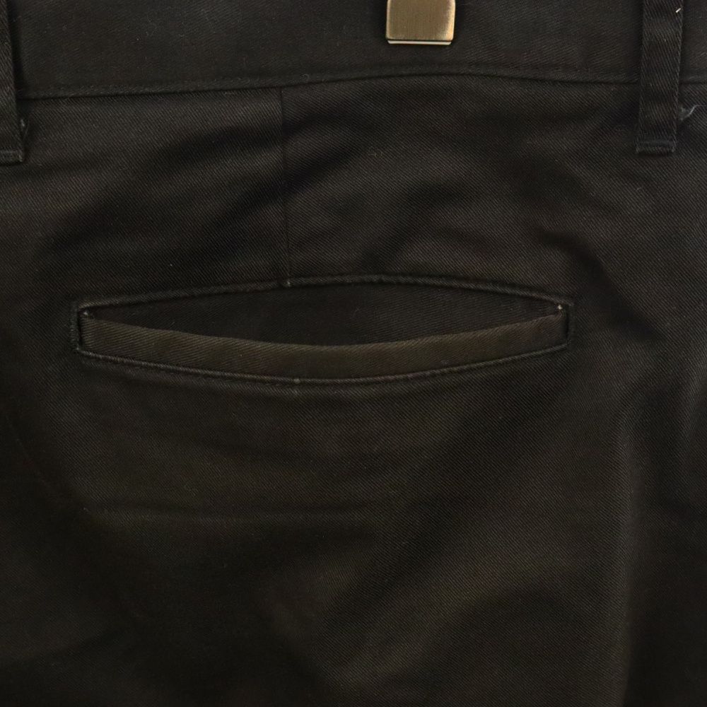 NEIGHBORHOOD ネイバーフッド 20AW TUCK CE-PT タック コットンツイル チノスラックスパンツ ブラック 202AQNH-PTM03 NEIGHBORHOOD (ネイバーフッド) 20AW TUCK CE-PT タック コットン