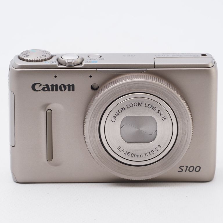 Canon キヤノン デジタルカメラ PowerShot S100 シルバー PSS100(SL