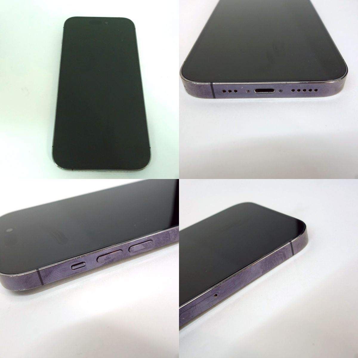 iPhone14 pro ディープパープル バッテリー79% SIMフリー 【公式通販】