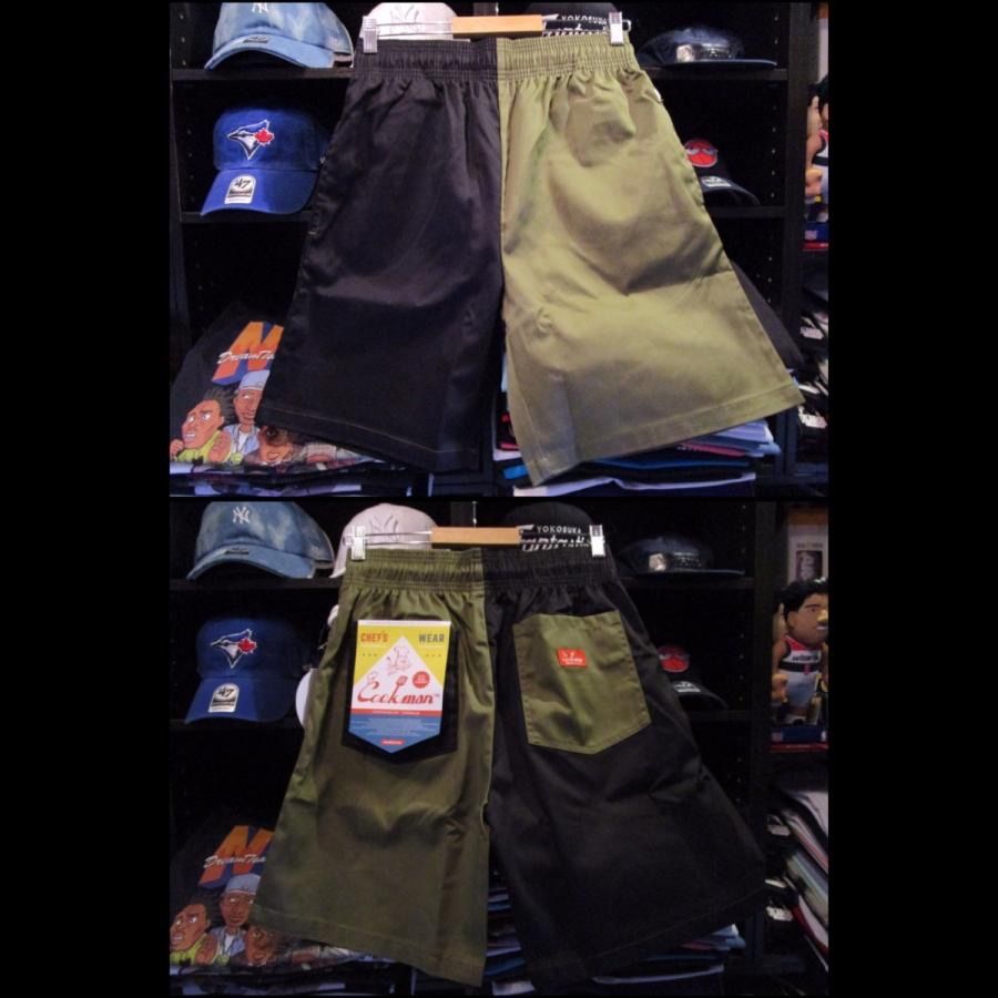 Cookman シェフパンツ Chef Pants Short Crazy Pattern Chill Lサイズ