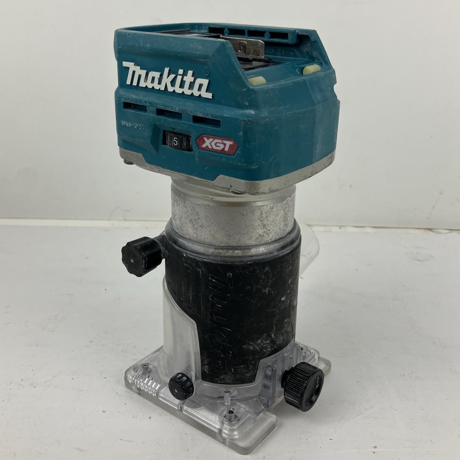 ЗЗMAKITA マキタ 40v 充電式トリマ バッテリー 充電器無し RT001G ブルー