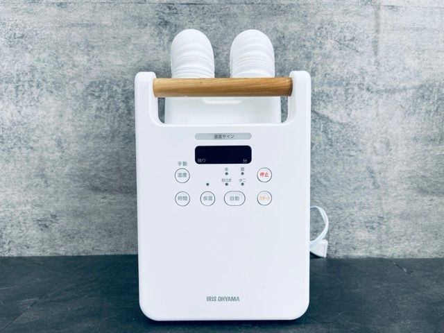 ふとん乾燥機 動作保証 アイリスオーヤマ FK-W2-W カラリエ ツインノズル ホワイト 2025年製 | 514498