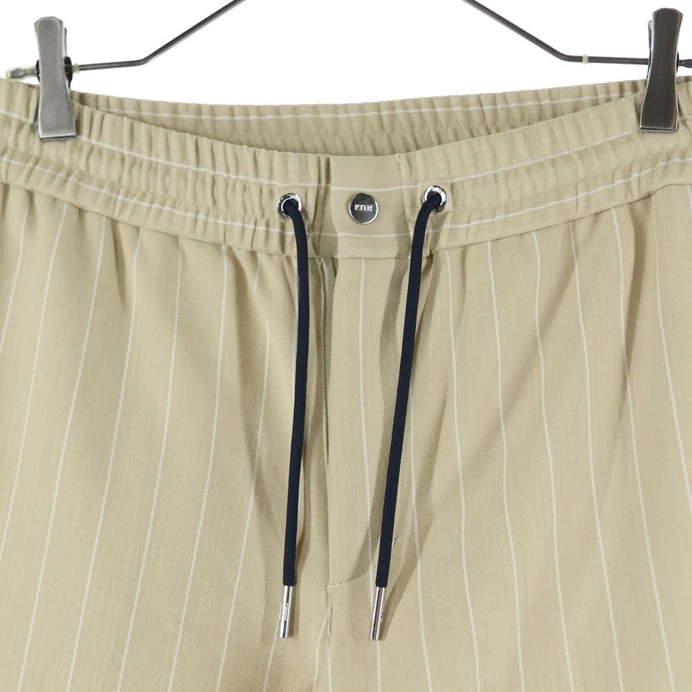  KITH キス 21 AW ×Wilson Pinstripe Double Knit Pant ×ウィルソン ピンストライプ ダブルニット パンツ アイボリー チノパン パンツ