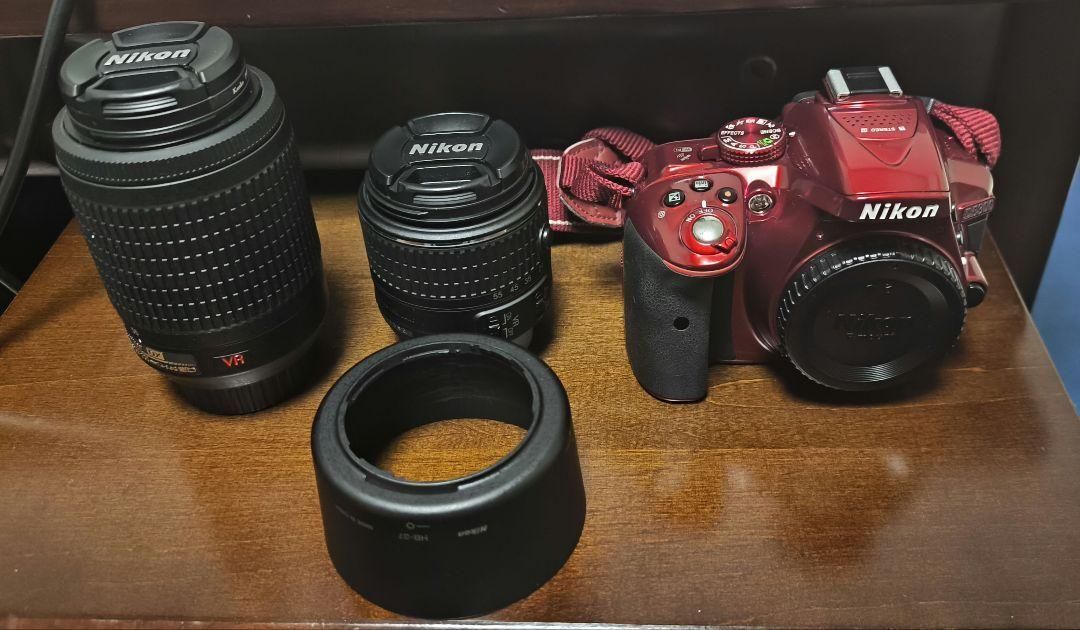 Nikon ニコン D5300 レンズキット＋ロングレンズ - メルカリ