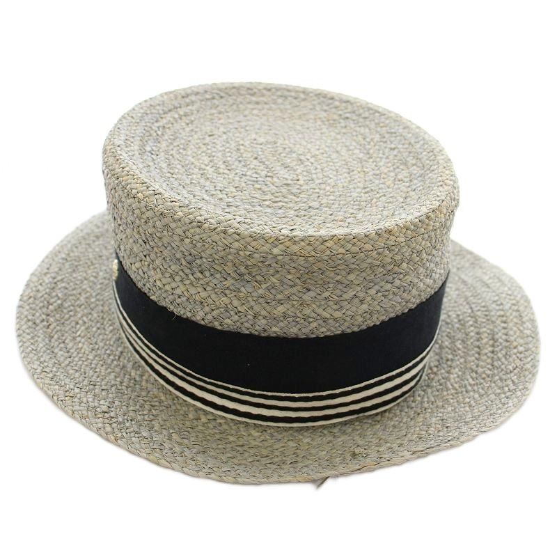 ヘレンカミンスキー HELEN KAMINSKI ラフィアハット 麦わら帽子 F