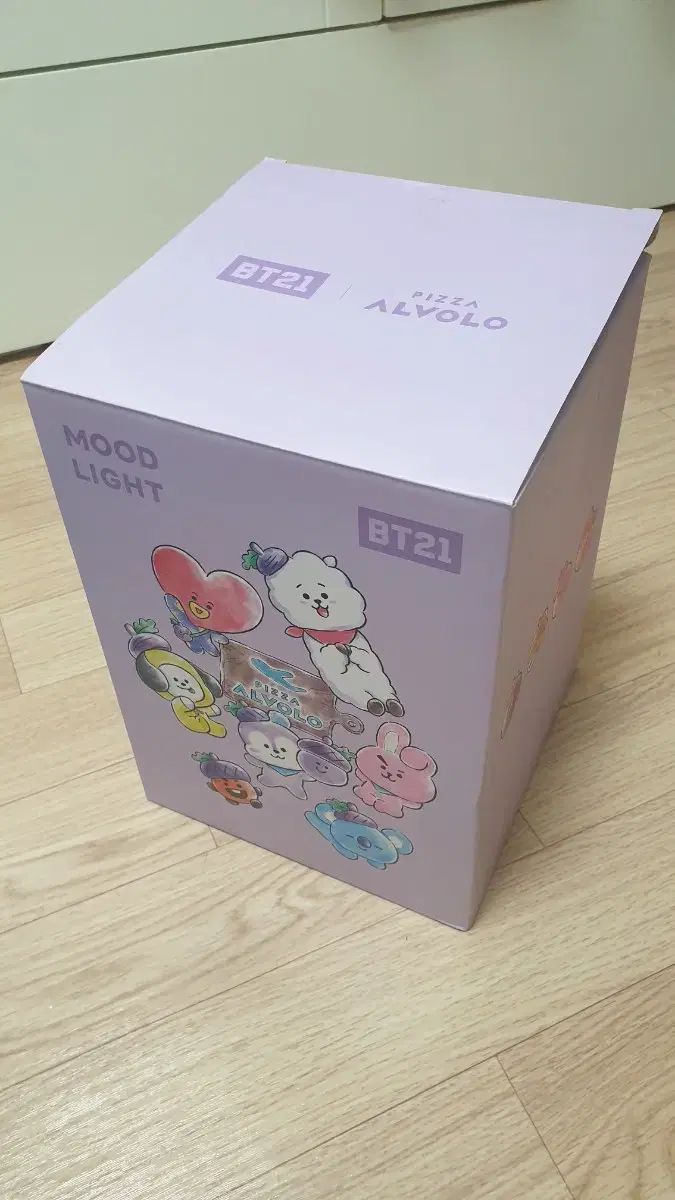 BT21ムードランプ 数量限定PIZZA ALVOLO×BT21 BTS BT21 Inside Mang Hope In Love & PIZZA ALVOLO Promotional