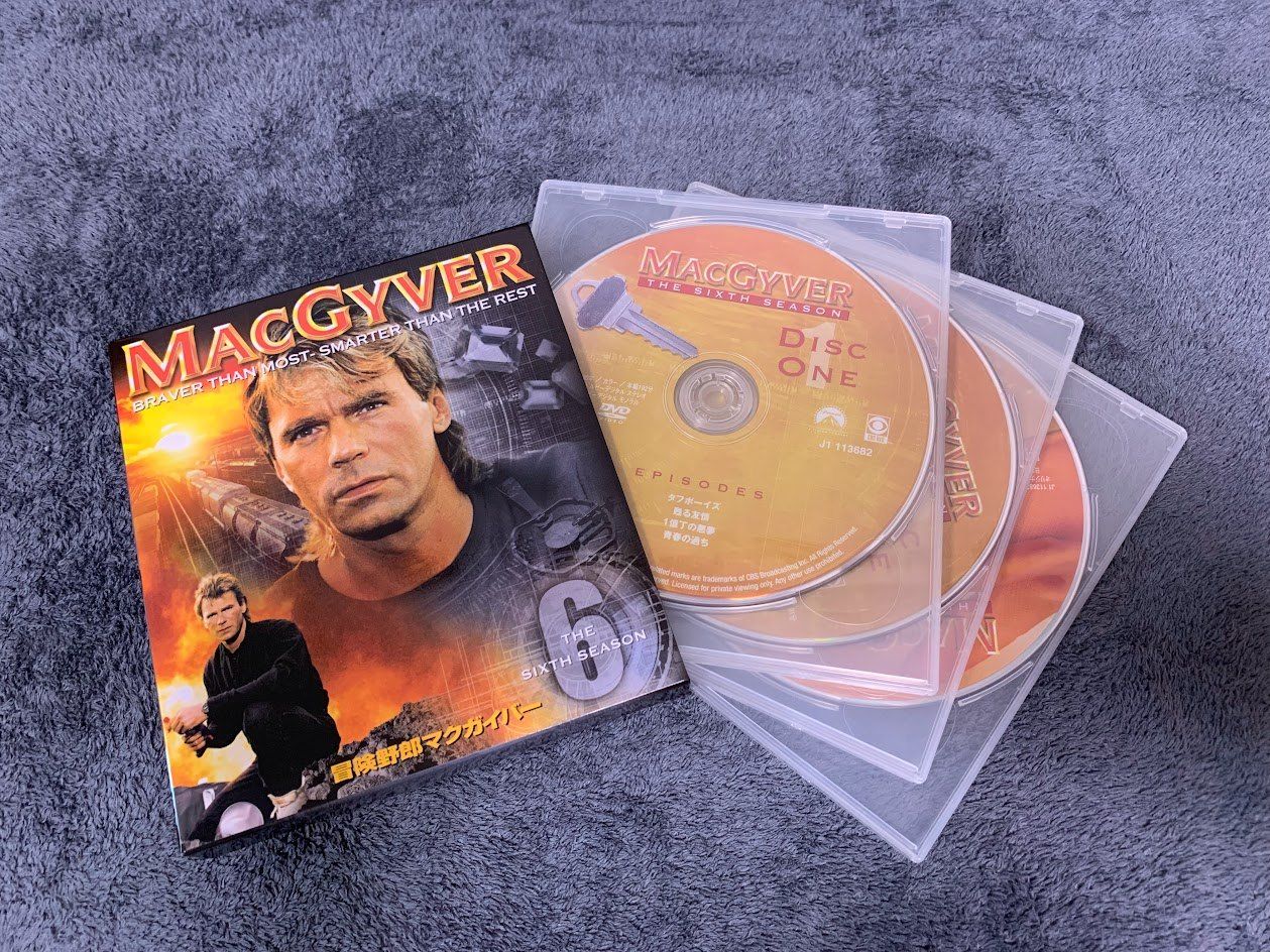 ☆ 冒険野郎マクガイバー 全7巻セット DVD38枚組 日本語 トク選BOX