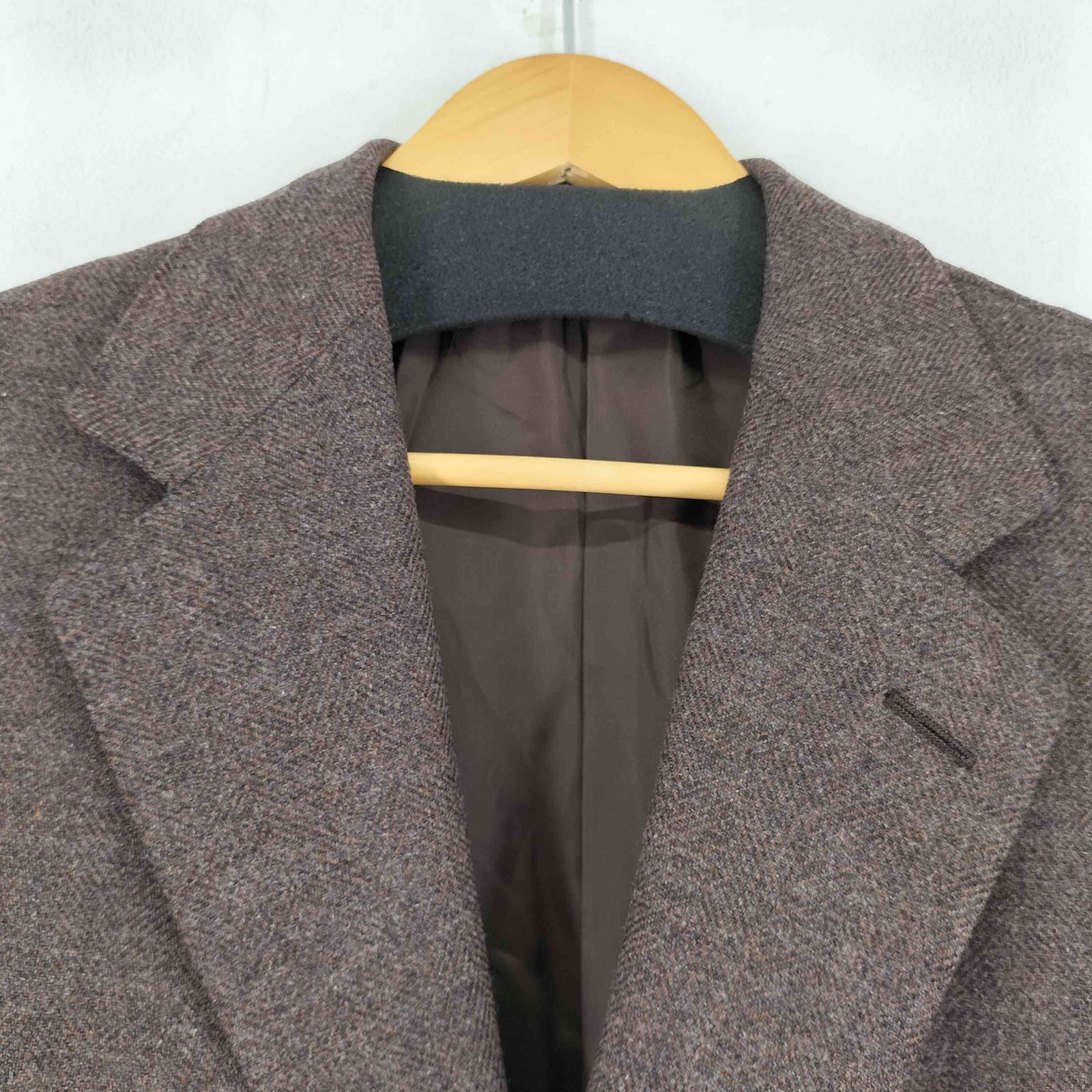 エルメネジルドゼニア Ermenegildo Zegna イタリア製 ヘリンボーン