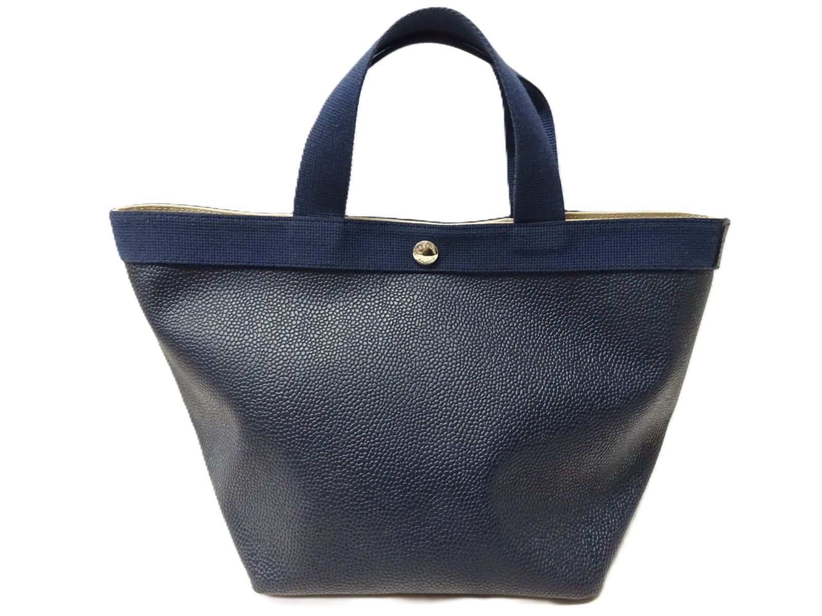 美品】Herve Chapelier エルベシャプリエ 707GP ネイビー/ネイビー M 