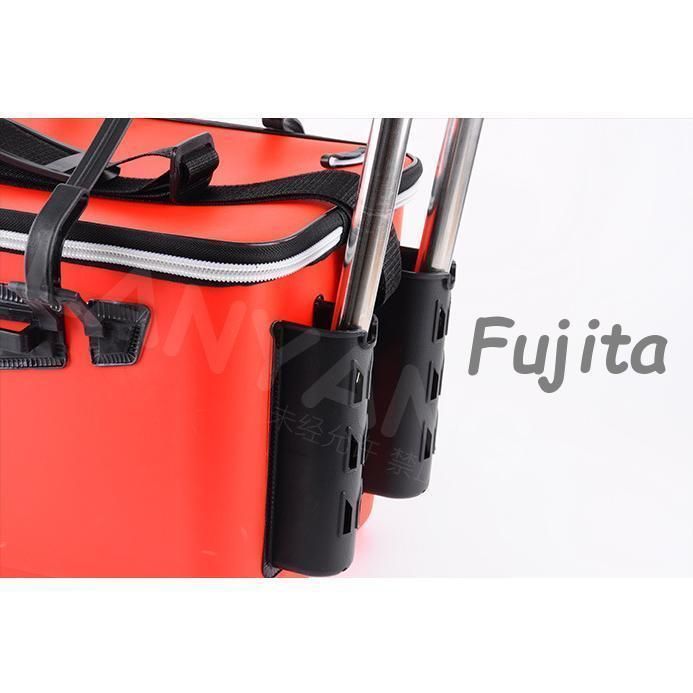 タックルバッグ フィッシングバッグ バッカン EVA ロッドスタンド付 釣魚 釣り フィッシング 釣り具 エサ 餌 水汲み 多機能 バケツ 収納 防 HRDEVELOPMENT_JP