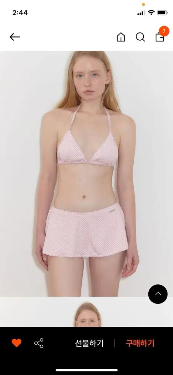 アイ オブ アイ ギンガムチェック スカート ビキニ 水着