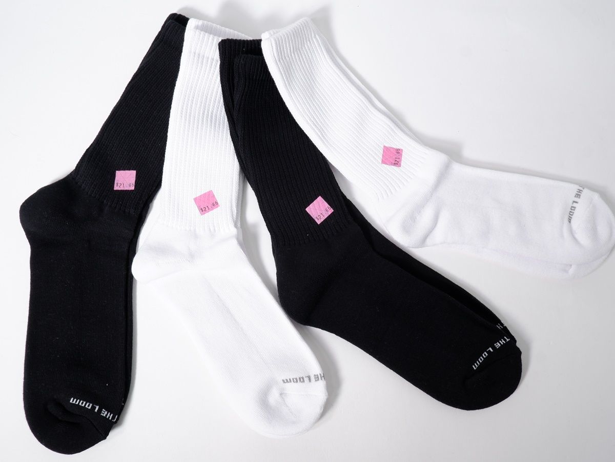 パジャマ JACKSON MATISSE/ジャクソンマティス FRUIT OF THE LOOM×JM AMERICAN COTTON Socks 4足セット新品【25-27cm】【MZCA75414】 ルームウェア レディース メンズ