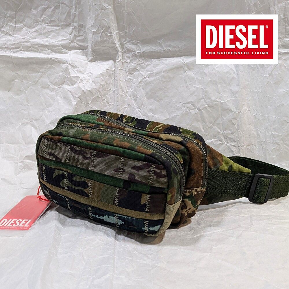 DIESEL 迷彩柄 ボディバッグ 新品タグ付き DIESEL 迷彩柄 ボディバッグ 新品タグ付き