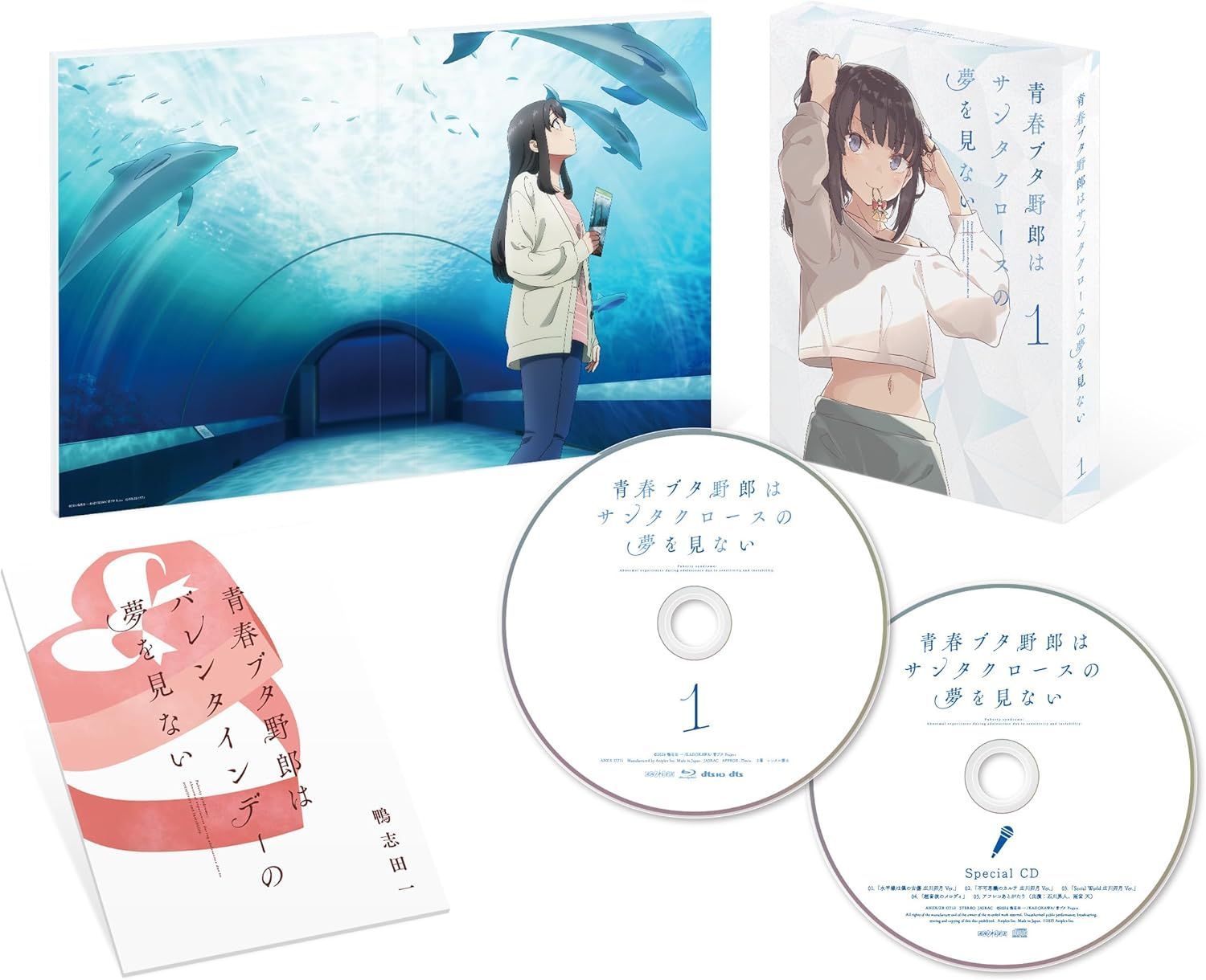 新品未開封☆ 青春ブタ野郎はサンタクロースの夢を見ない 1(完全生産 
