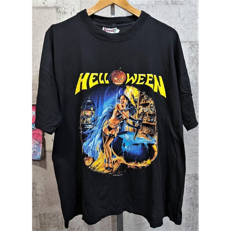 ビンテージHELLOWEENツアー Tシャツ黒-