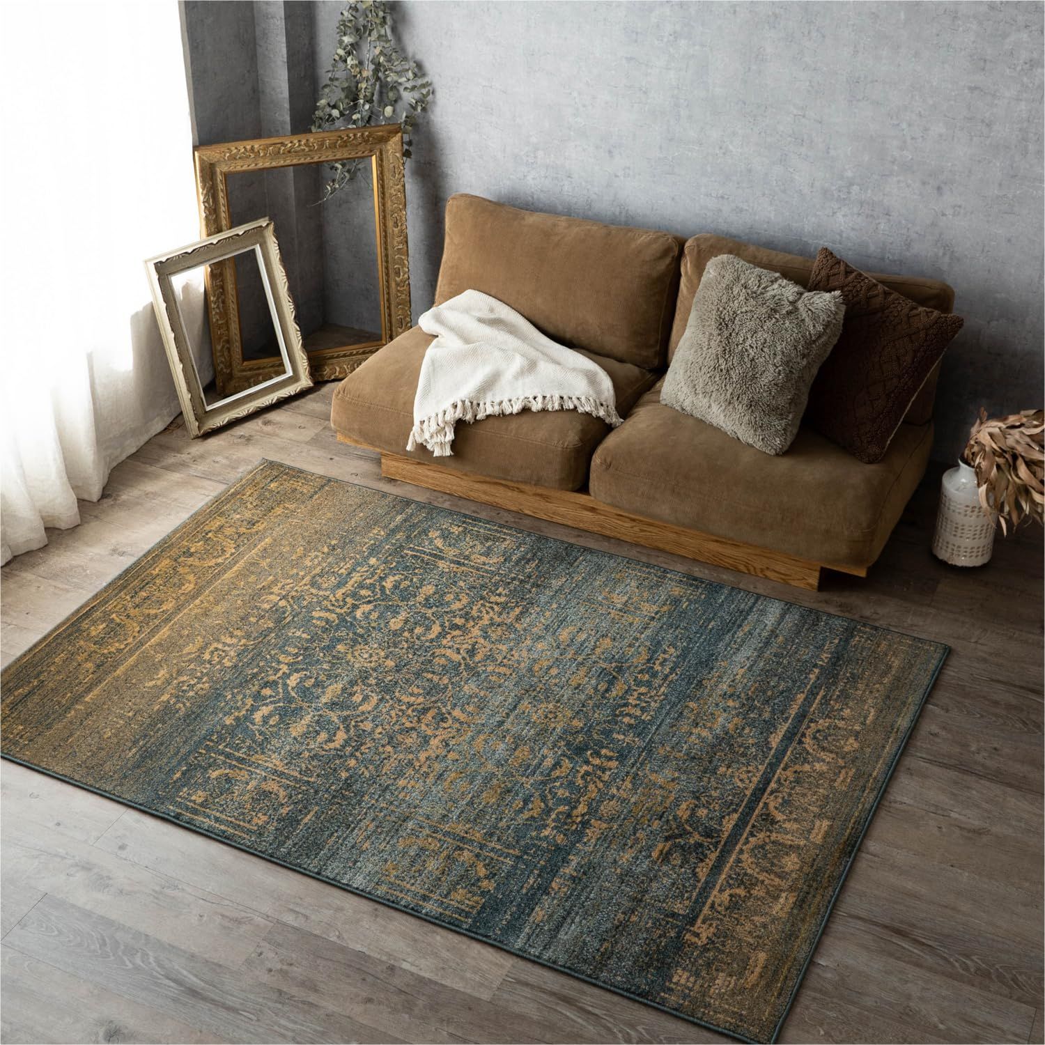 ディズニー ミッキーマウス ブランケット マルチカバー ラグ 142x135