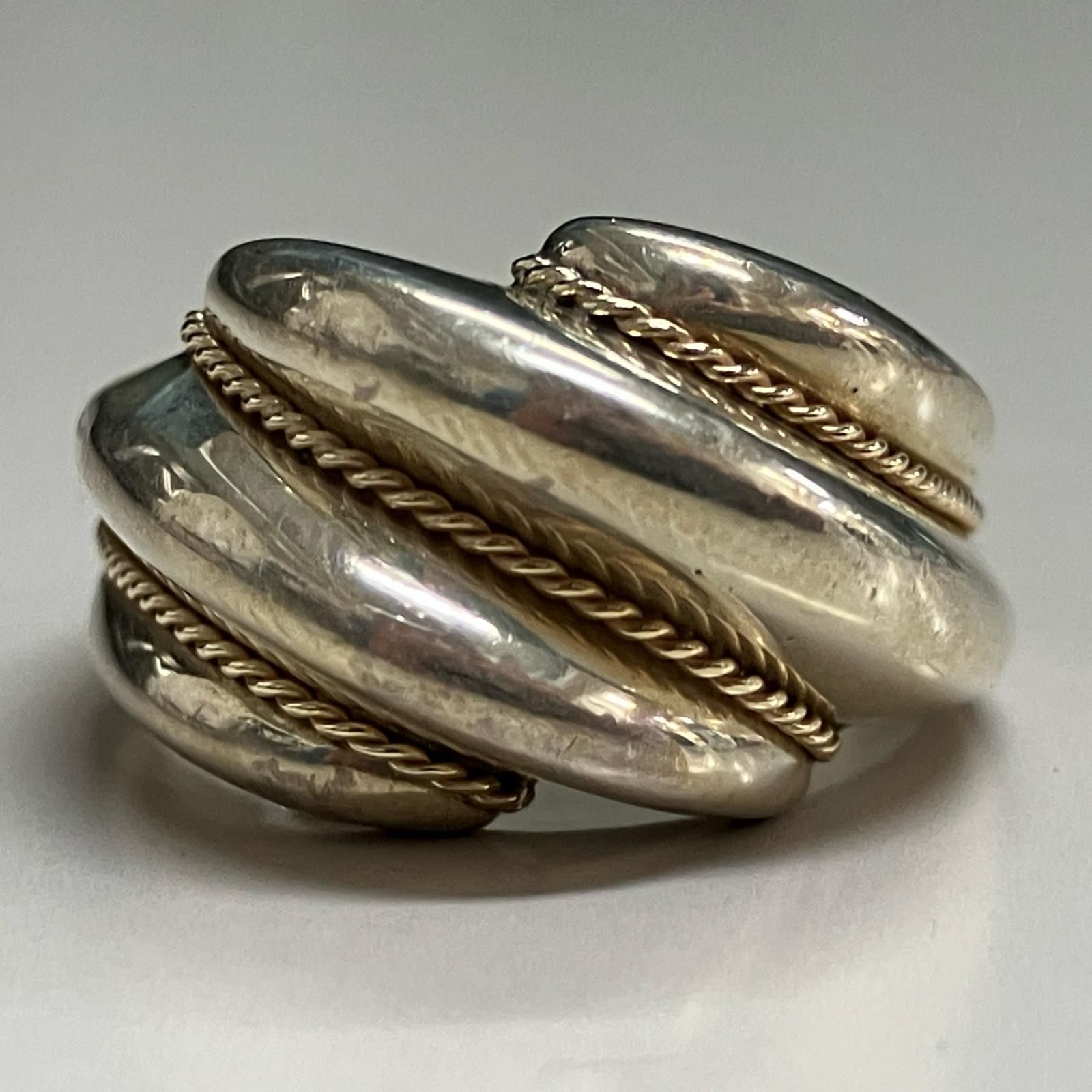 TIFFANY&Co. ティファニー ツイスト リング・指輪 K14ゴールド