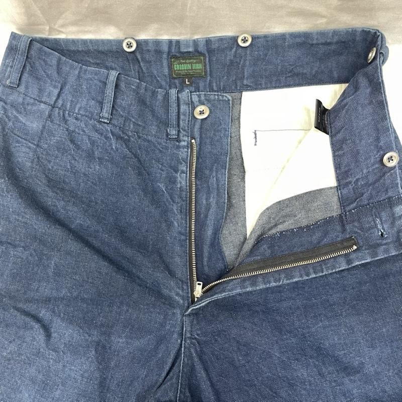 コットン サスペンダーボタン