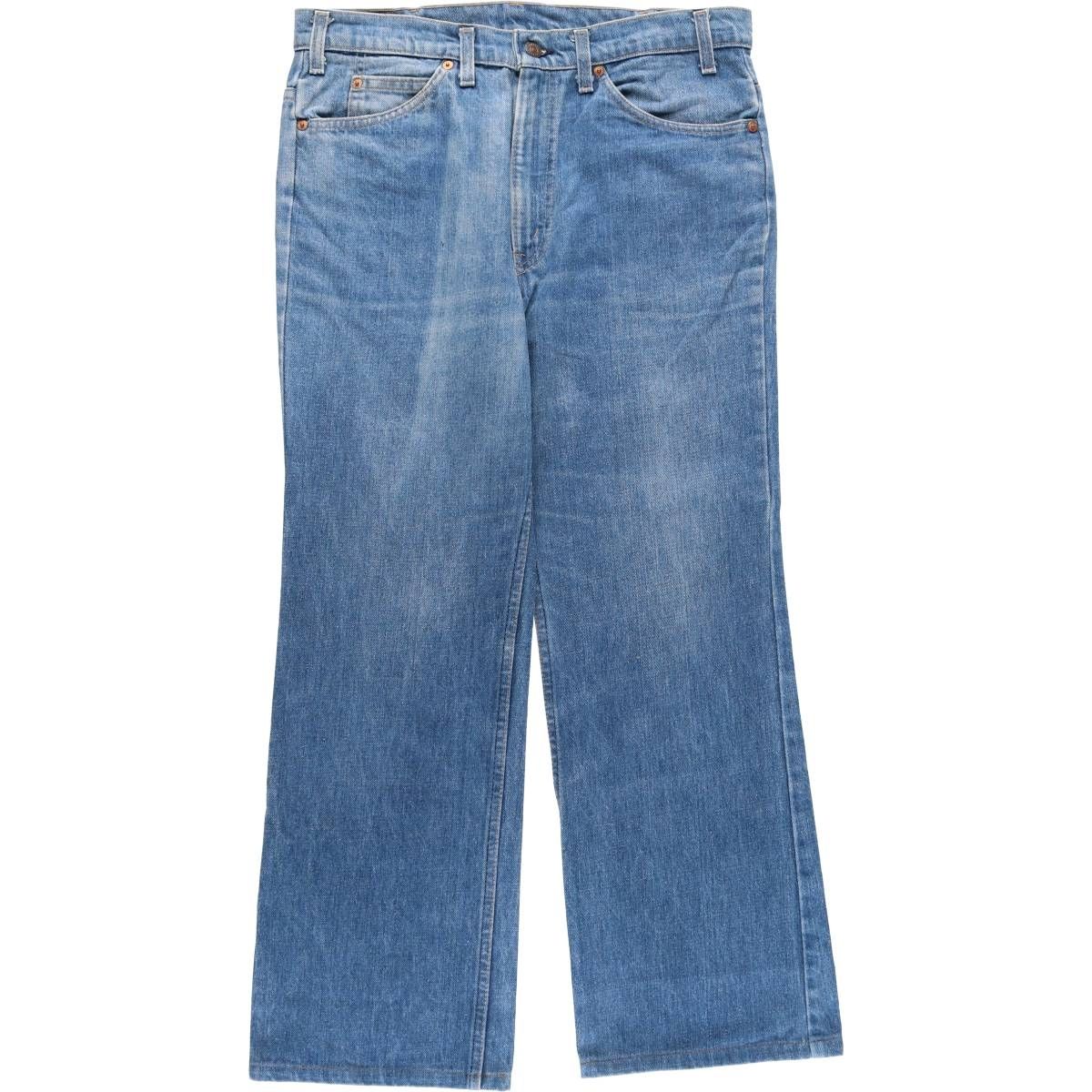 古着 80年代 リーバイス Levi s 20517-0217 オレンジタブ ブーツカットデニムパンツ メンズw34相当 ヴィンテージ|evb029144