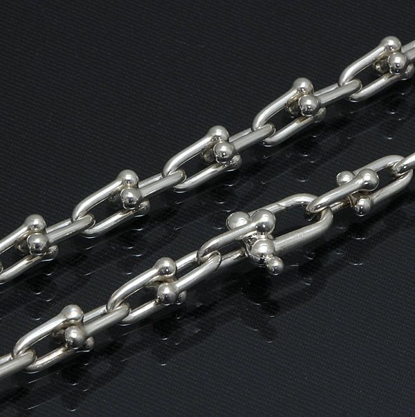 ティファニー ハードウェア スモールリンク シルバー ネックレス