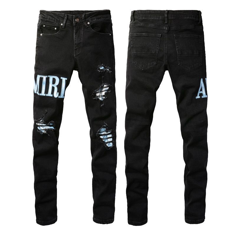 AMIRI スキニーデニム サイズ28 黒 ダメージ加工 AMIRI スキニーデニム サイズ28 黒 ダメージ加工