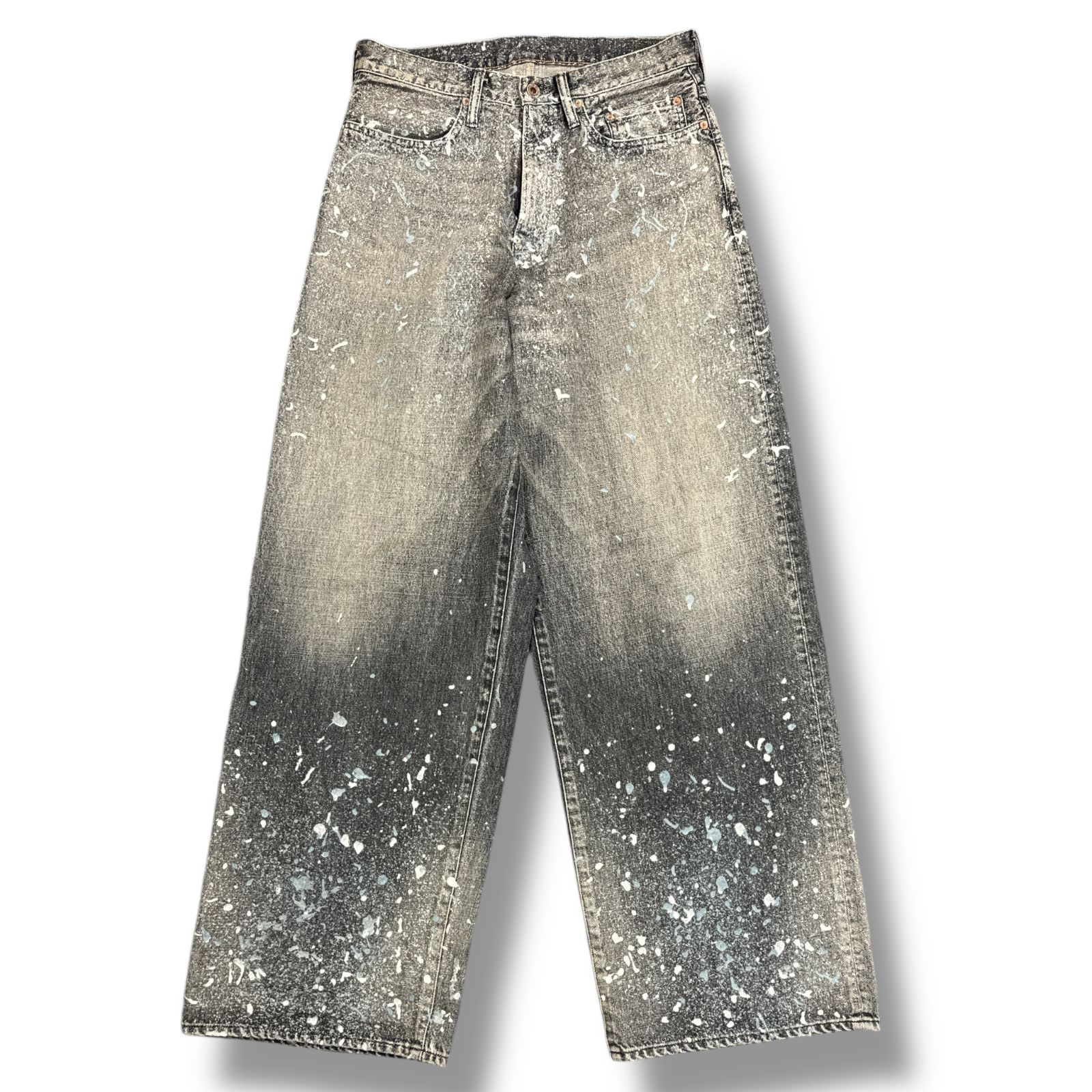 参考上代70400円 SUGARHILL 24AW MOLDED DENIM TROUSERS WIDE CUT モールドワイドカットデニムトラウザー ジーンズ シュガーヒル 32 2411300414 85864A4