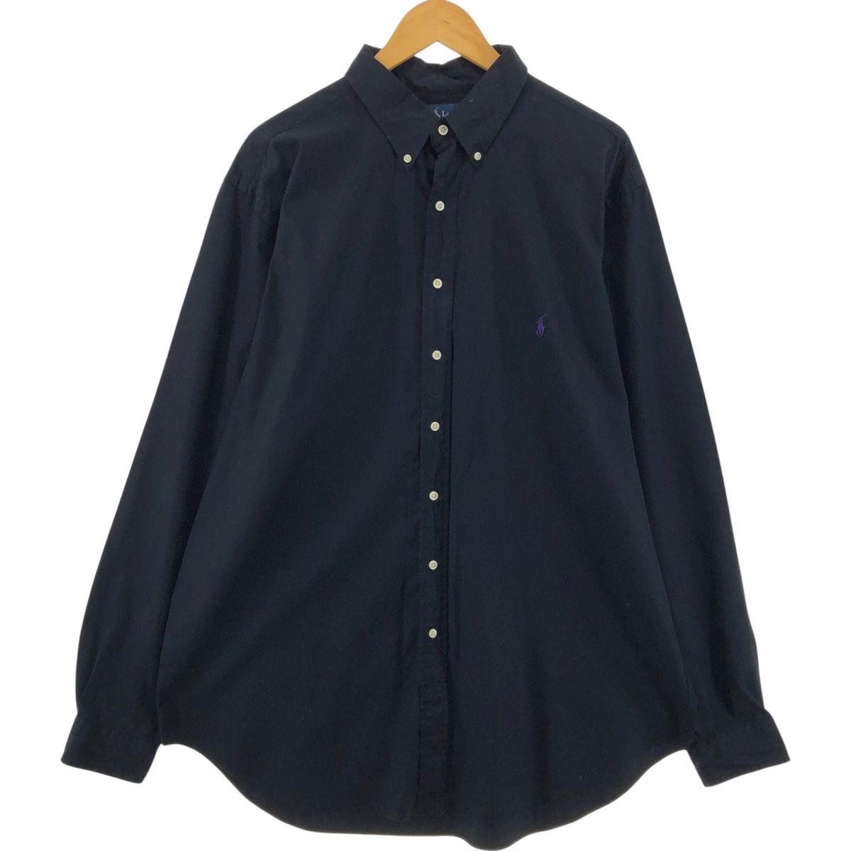 古着 ラルフローレン Ralph Lauren CLASSIC FIT 長袖 ボタンダウンシャツ メンズXL相当/eaa548973