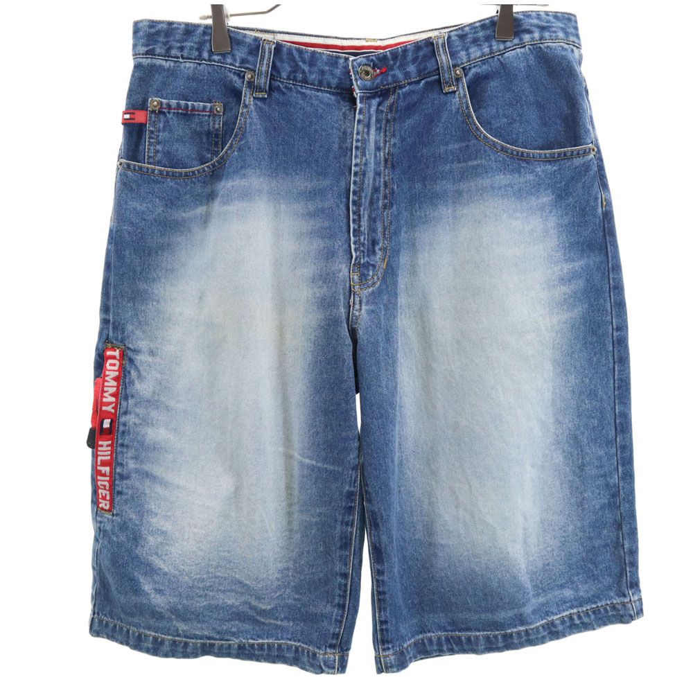 トミージーンズ デニム ハーフパンツ W34 ブルー TOMMY JEANS メンズ