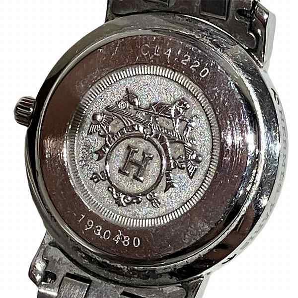 エルメス Hermes クリッパー CL4.220 クォーツ 時計 腕時計