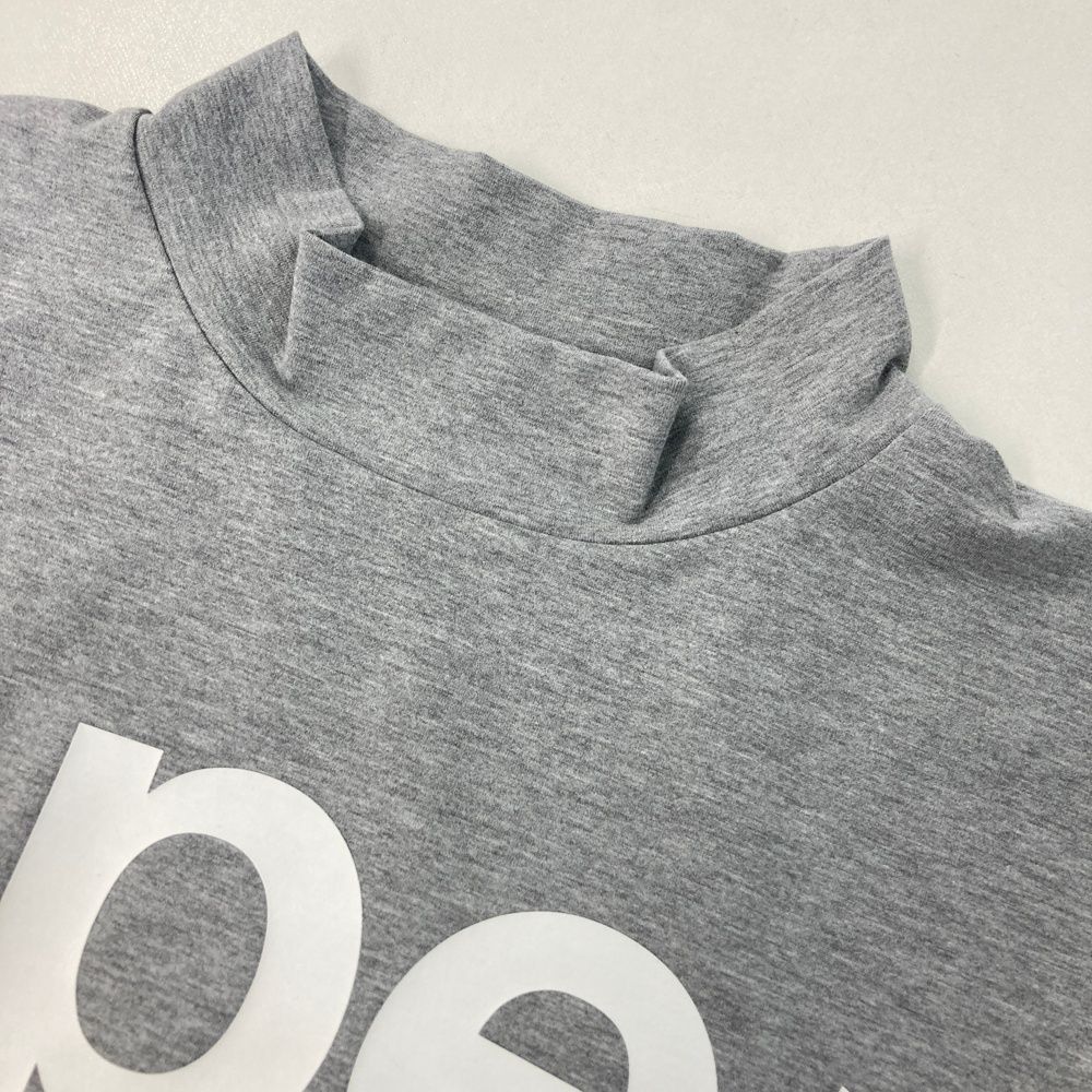サイズ：L AND PER SE アンパスィ  ハイネック 半袖Tシャツ  ブラック系 [240101429199] ゴルフウェア メンズ ストスト ハイネックシャツ レディース アンパスィ and per se 2025 秋冬
