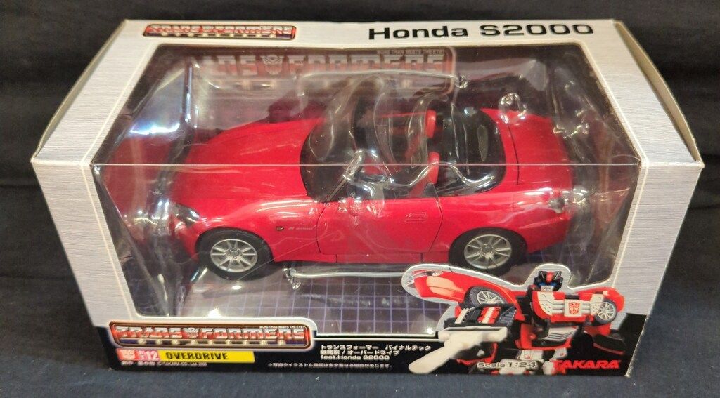トランスフォーマー バイナルテック オーバードライブ ホンダS2000 TAKARA (タカラ) フィギュア トランスフォーマー バイナルテック