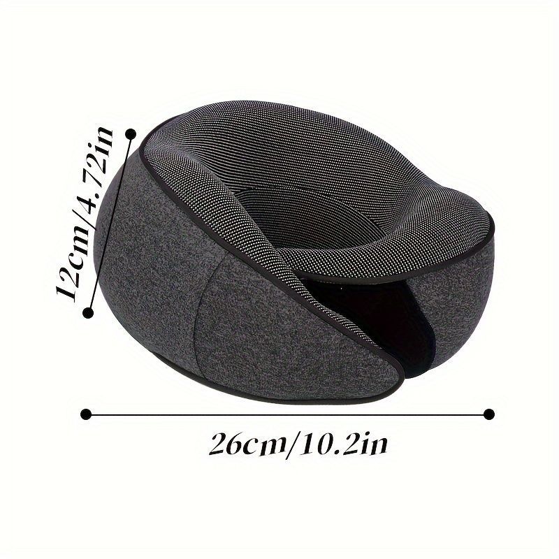 トラベルピロー ネックピロー 低反発 携帯枕 旅行用 コンパクト 収納