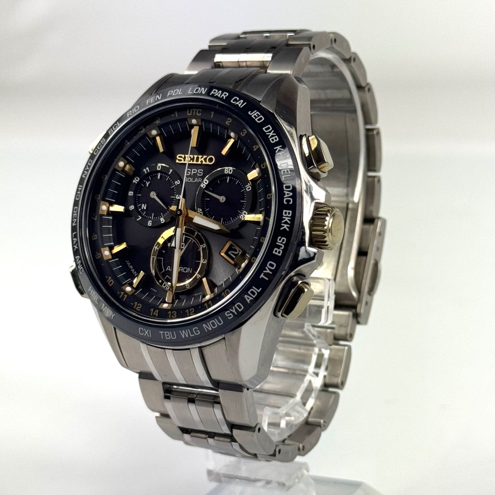 セイコー SEIKO アストロン ASTRON SBXB007 8X82–0AB0 GPSソーラー 黒