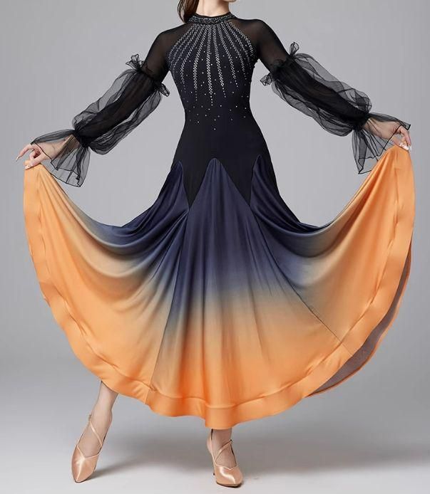 セール社交ダンスドレス ラテンドレス 競技 デモ用 ルンバ オーダー