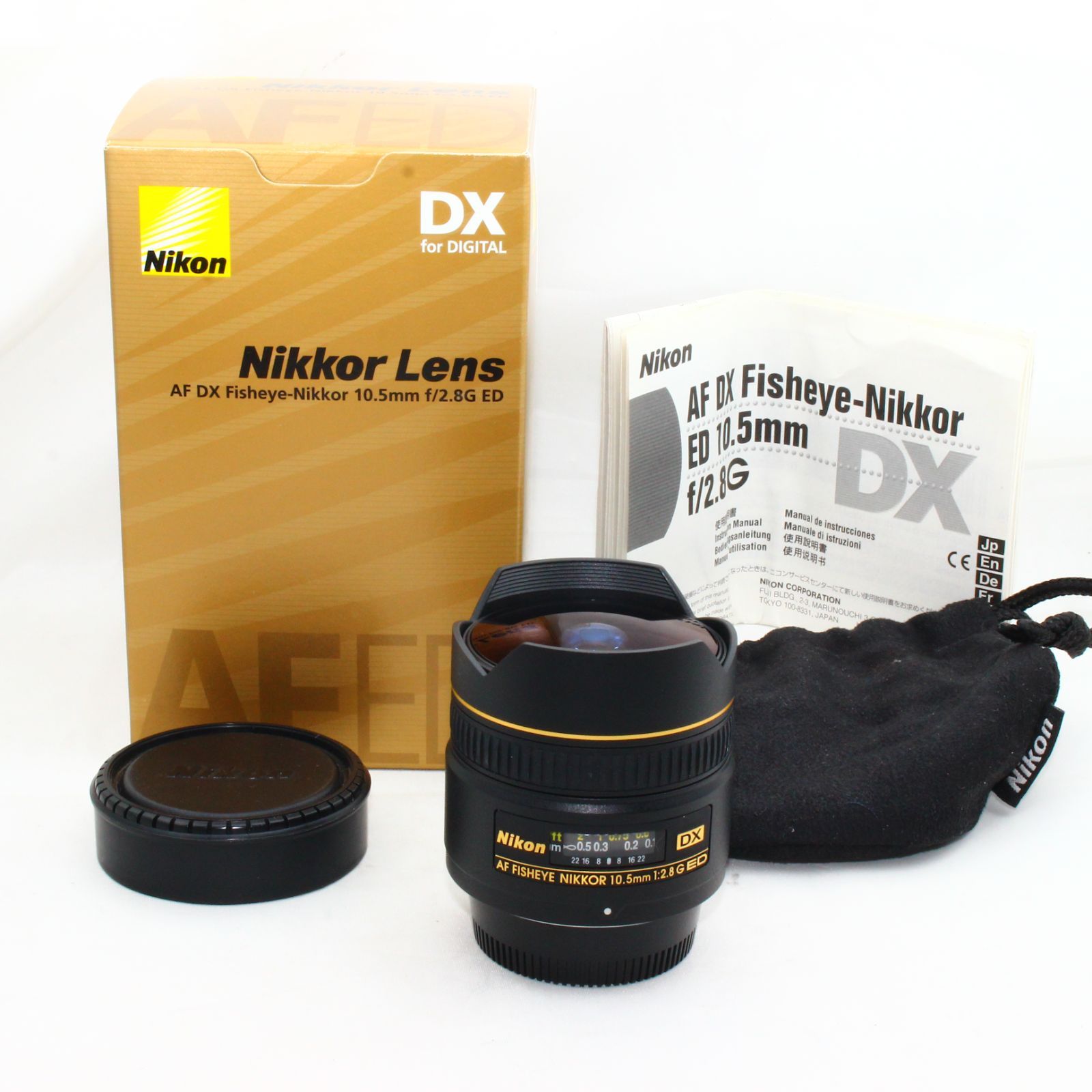 AF DX Fisheye-Nikkor 10.5mm f 2.8G ED