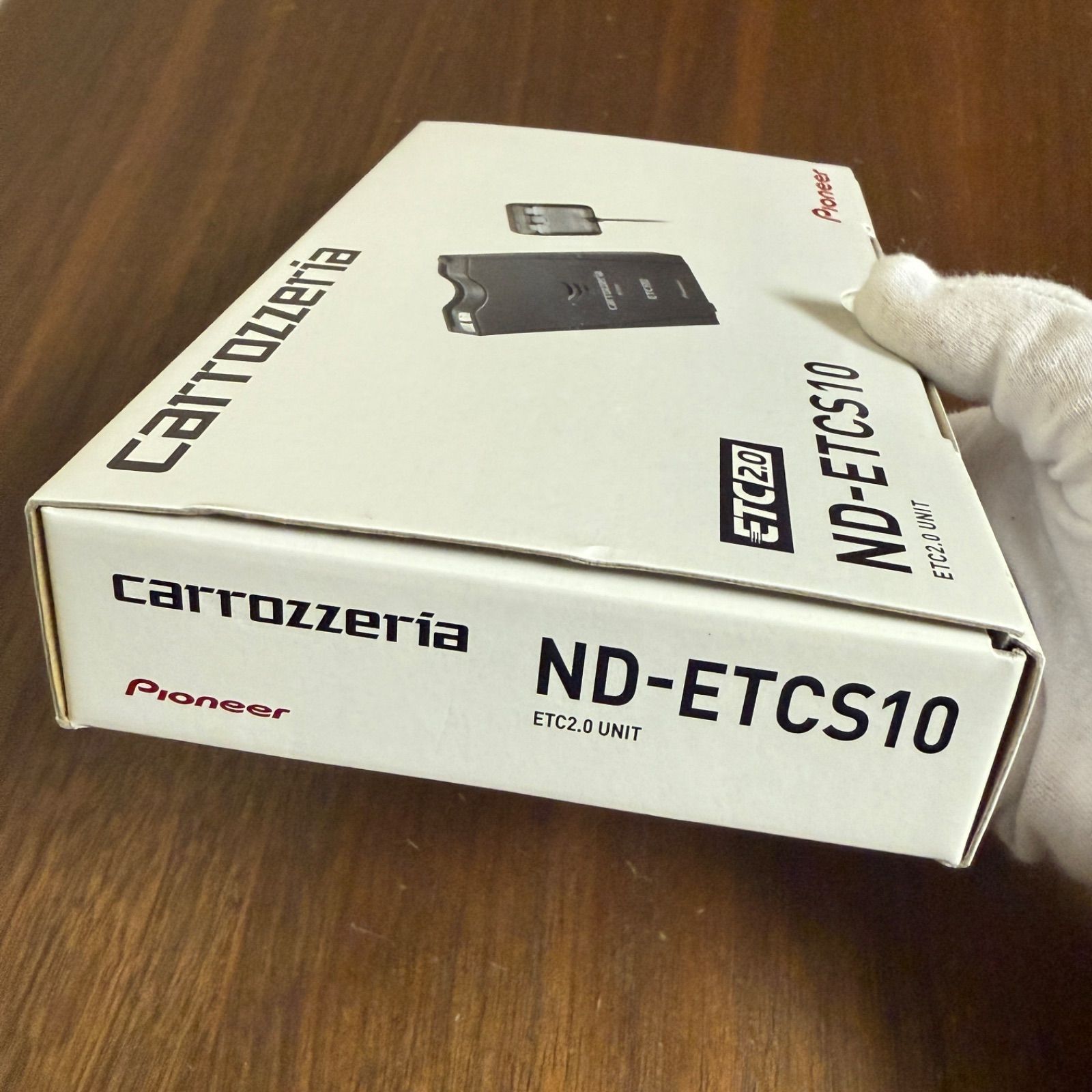 カロッツェリア ND-ETCS10 ETC2.0ユニット Pioneer 箱にダメージ