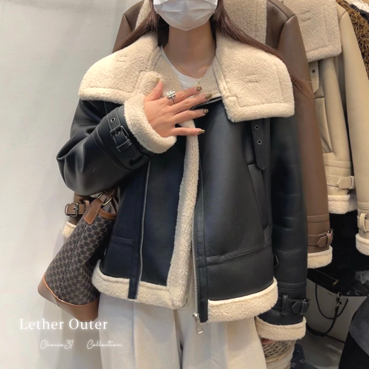 クーポン利用&送料無料 【美品】DYED SHEARLING LAMB ムートン