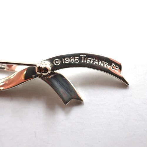 ティファニー TIFFANY&Co. 1985 シルバー SV925 リボン ブローチ
