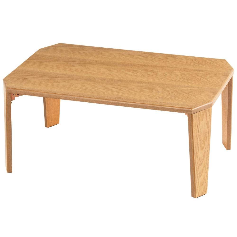 【数量限定】センターテーブル 折りたたみ テーブル 折れ脚センターテーブル 単身 一人暮らし アイリスプラザ おしゃれ ナチュラル OCTM-75