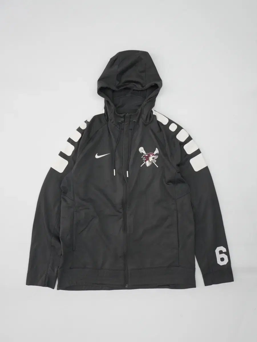 北アメリカ ラクロス Nike(ナイキ） サーマフィット フード付き ジップアップパーカー