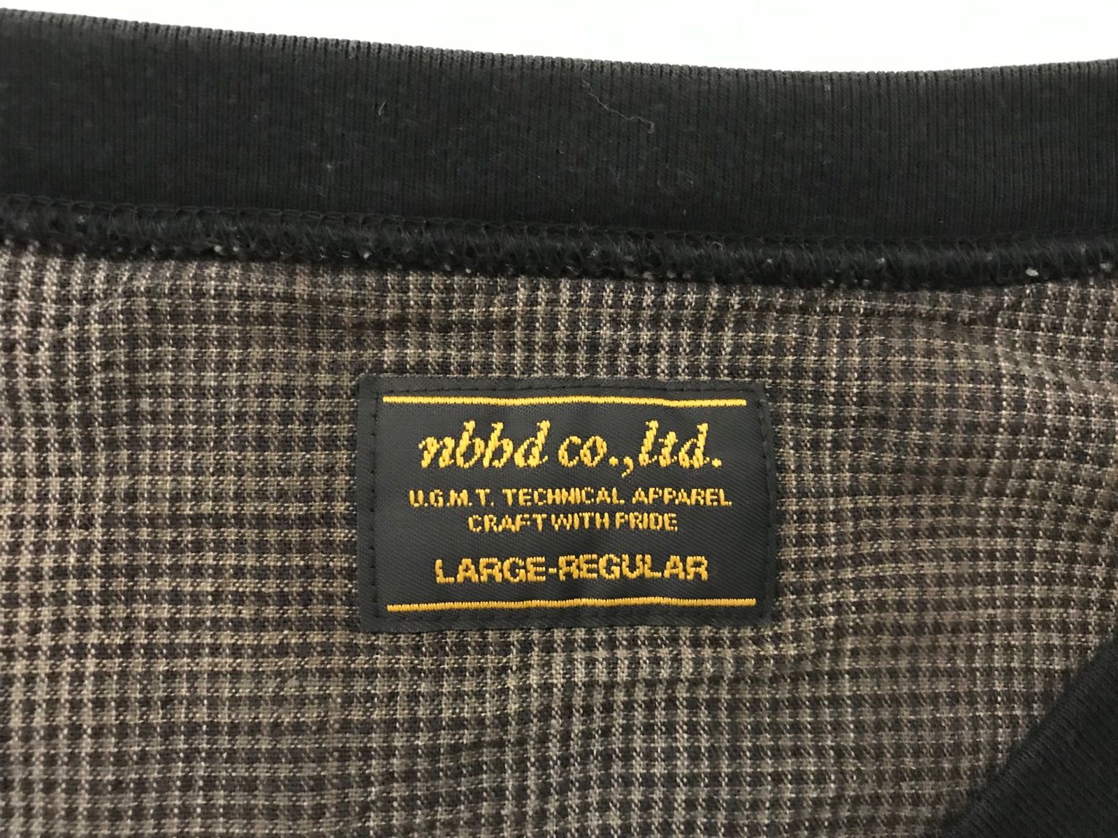 本物ネイバーフッドNEIGHTBORHOODコットンカーディガン長袖ロンTシャツメンズサーフミリタリーアメカジビジネススーツドレスストリートスケーターゴルフL黒ブラック