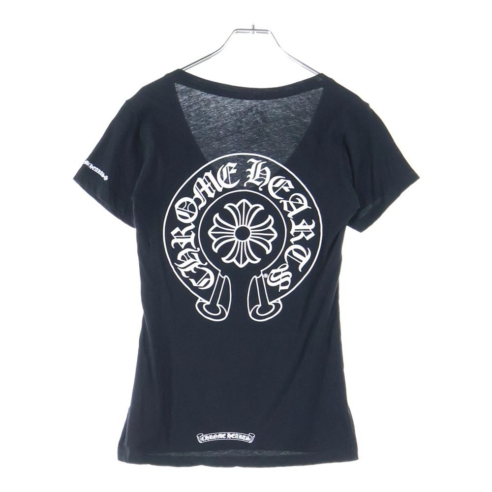 Chrome Hearts ホースシュープリント VネックTシャツ／ Sサイズ CHROME HEARTS(クロムハーツ) ホースシュープリント Vネック