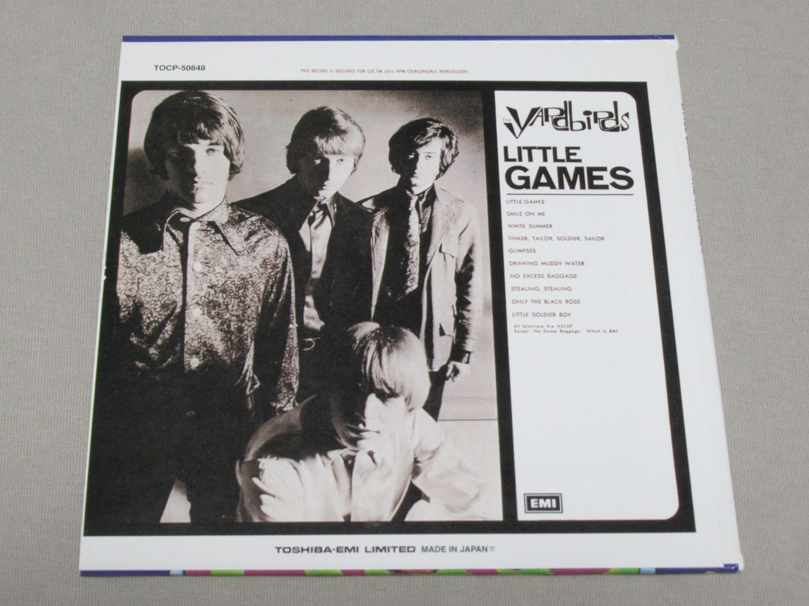 CD ヤードバーズ リトル・ゲーム 帯付 紙ジャケ TOCP-50848 YARDBIRDS 