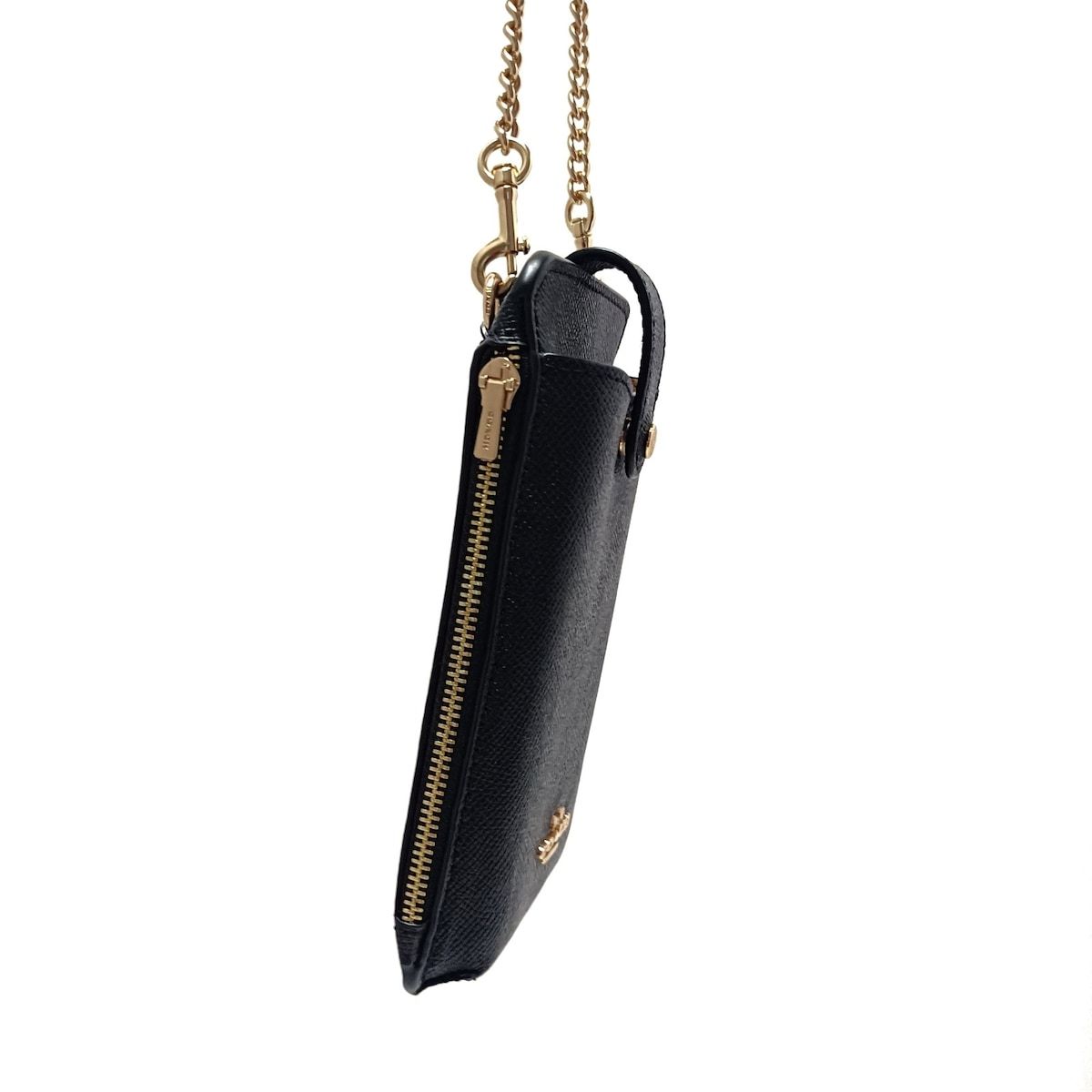 国内発送 COACH スマホショルダー フォーン クロスボディ C6884 楽天市場】コーチ COACH フォーン クロスボディ レザー ブラック