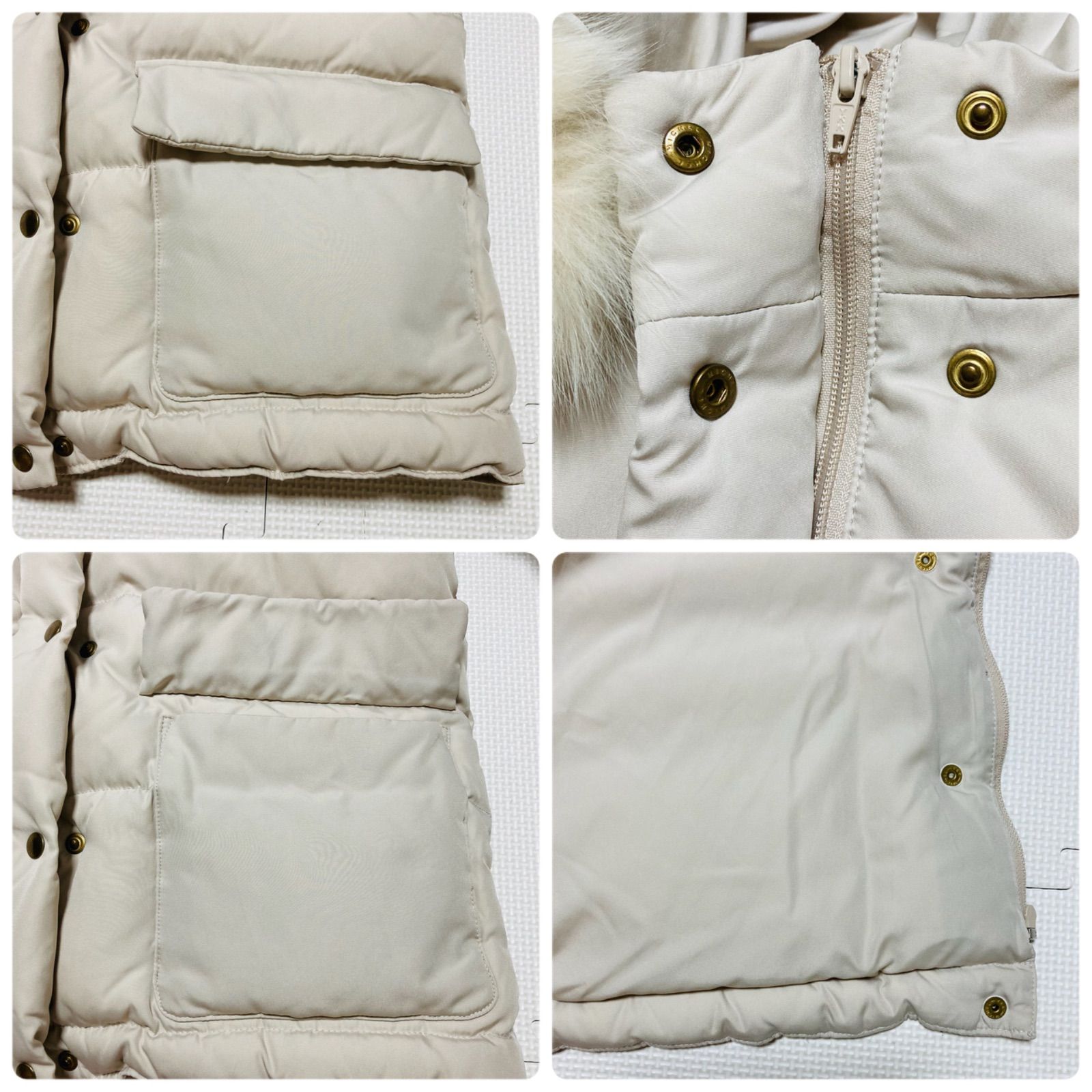クッキーモンスター　IENA LIMONTA ダウンベスト　ベージュ IENA（イエナ）の「LIMONTA ダウンベスト（ダウンベスト）」 - WEAR