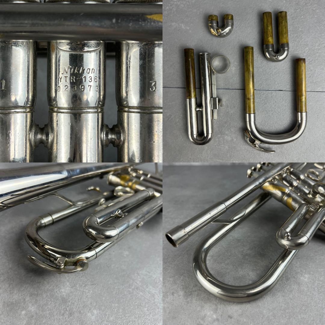 NIKKAN ニッカン ヤマハ トランペット YTR-136 初心者 管楽器